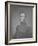 Digitally Restored Print of Thomas Stonewall Jackson as a Young Officer-null-Framed Art Print