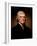 Digitally Restored Vector Painting of President Thomas Jefferson-Stocktrek Images-Framed Photographic Print