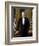 Digitally Restored White House Painting of President Bill Clinton-null-Framed Premium Giclee Print