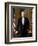 Digitally Restored White House Painting of President Bill Clinton-null-Framed Premium Giclee Print