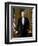 Digitally Restored White House Painting of President Bill Clinton-null-Framed Premium Giclee Print