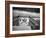 Digitally Restored World War II Photo of American Troops Approaching Omaha Beach-null-Framed Photographic Print