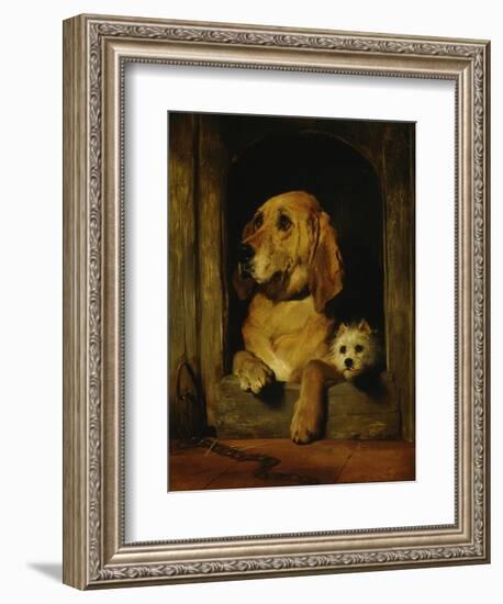 Dignity and Impudence-Edwin Henry Landseer-Framed Giclee Print