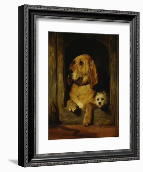 Dignity and Impudence-Edwin Henry Landseer-Framed Giclee Print