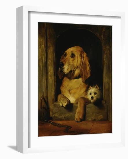 Dignity and Impudence-Edwin Henry Landseer-Framed Giclee Print