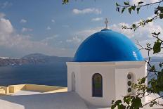 Santorini, Greece-Dikti-Framed Premier Image Canvas