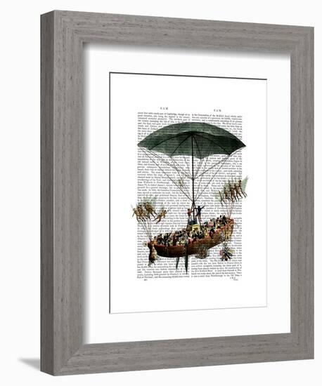 Diligenza and Flying Creatures-Fab Funky-Framed Art Print