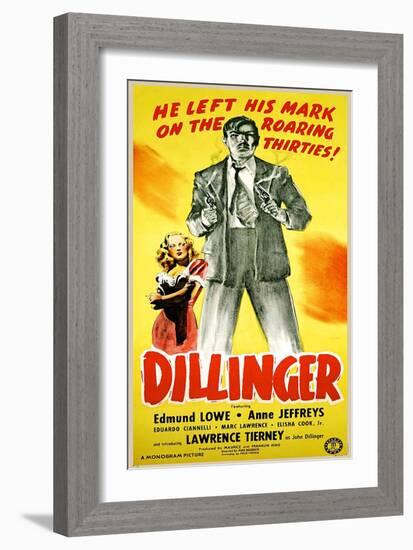 Dillinger, 1934-null-Framed Art Print