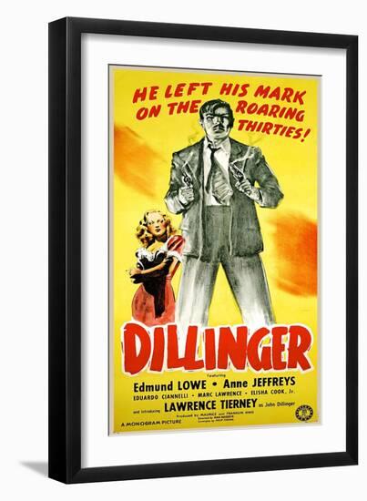 Dillinger, 1934-null-Framed Art Print