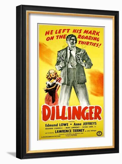 Dillinger, 1934-null-Framed Art Print