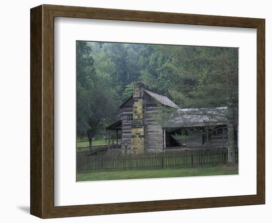 Dillion Ahser Cabin, Red Bird, Kentucky, USA-Adam Jones-Framed Photographic Print