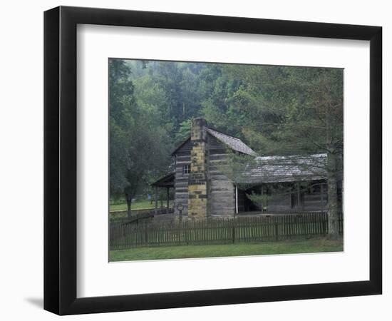 Dillion Ahser Cabin, Red Bird, Kentucky, USA-Adam Jones-Framed Photographic Print