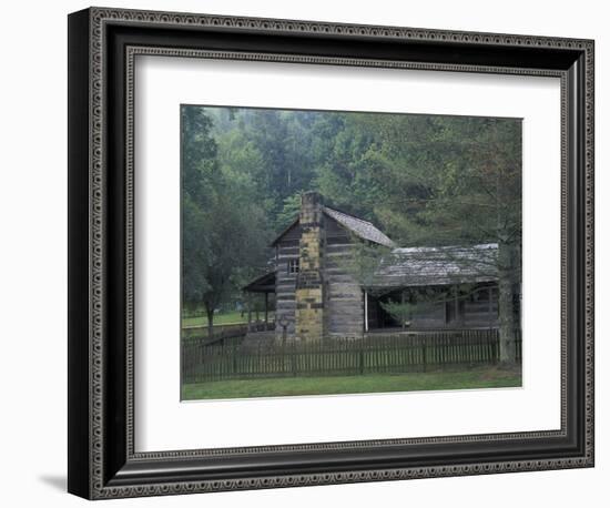 Dillion Ahser Cabin, Red Bird, Kentucky, USA-Adam Jones-Framed Photographic Print