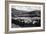 Dillon, Colorado - Panoramic View of Town from Lake Hill-Lantern Press-Framed Art Print