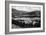 Dillon, Colorado - Panoramic View of Town from Lake Hill-Lantern Press-Framed Art Print