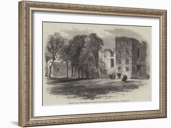Dilston Castle, Northumberland, Formerly the Residence of the Earls of Derwentwater-Edmund Morison Wimperis-Framed Giclee Print