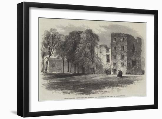 Dilston Castle, Northumberland, Formerly the Residence of the Earls of Derwentwater-Edmund Morison Wimperis-Framed Giclee Print