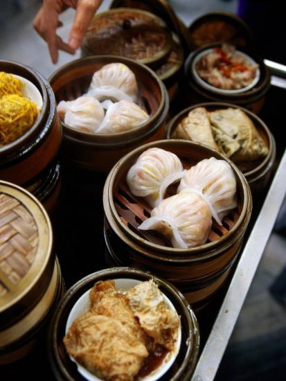  Dim Sum Cart at Panxi Jiujia Guangzhou Guangdong China 