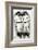 Dimaggio and Gehrig-Allen Friedlander-Framed Premium Giclee Print