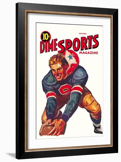 Dime Sports Magazine-null-Framed Art Print