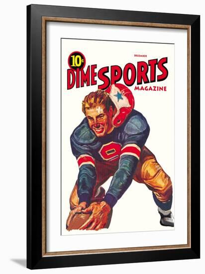 Dime Sports Magazine-null-Framed Art Print