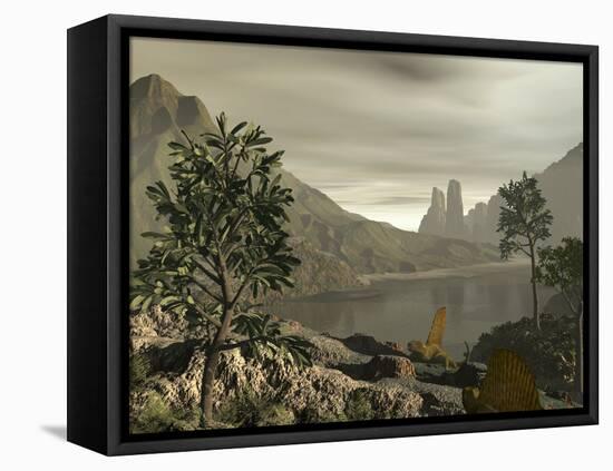 Dimetrodon, Artwork-Walter Myers-Framed Premier Image Canvas