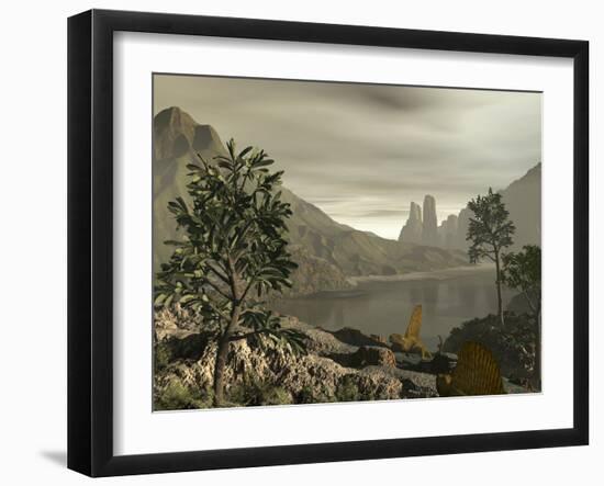 Dimetrodon, Artwork-Walter Myers-Framed Photographic Print