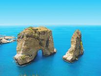 Pigeon Rocks - Symbol of Lebanon, Capital Beirut-dimmitrius-Photographic Print