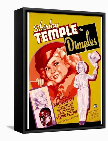 Dimples, 1936-null-Framed Stretched Canvas