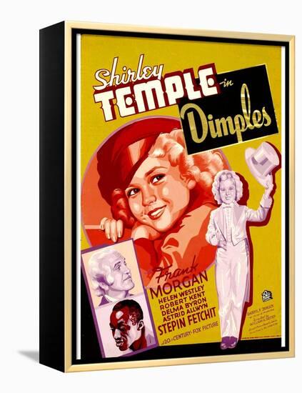 Dimples, 1936-null-Framed Stretched Canvas