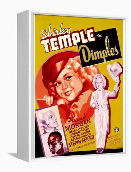 Dimples, 1936-null-Framed Stretched Canvas