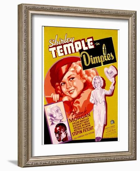 Dimples, 1936-null-Framed Art Print