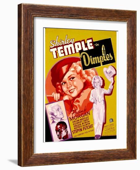 Dimples, 1936-null-Framed Art Print