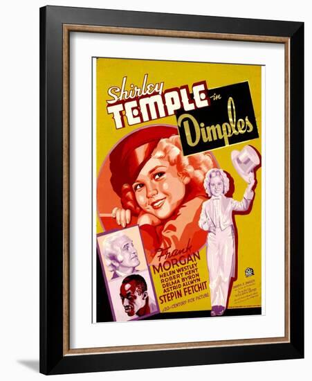 Dimples, 1936-null-Framed Art Print