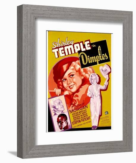 Dimples, 1936-null-Framed Premium Giclee Print