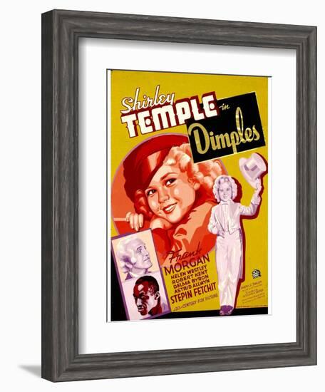 Dimples, 1936-null-Framed Art Print