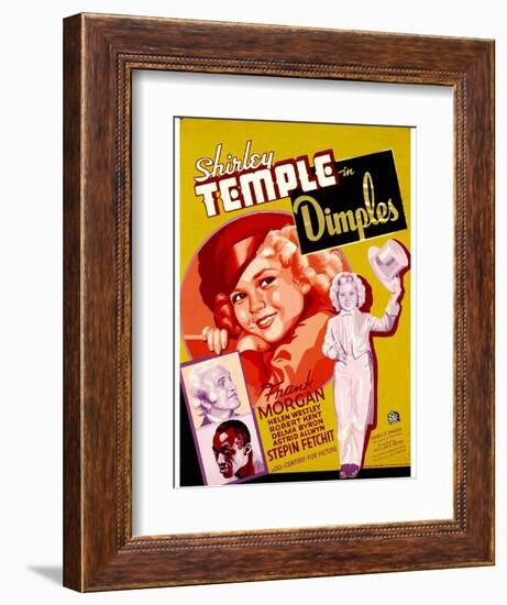 Dimples, 1936-null-Framed Art Print