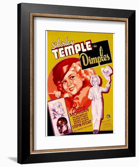 Dimples, 1936-null-Framed Art Print