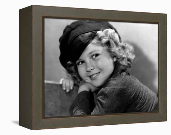 Dimples, Shirley Temple, 1936-null-Framed Stretched Canvas