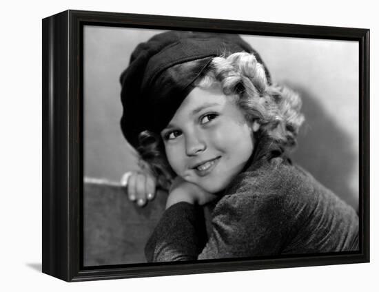 Dimples, Shirley Temple, 1936-null-Framed Stretched Canvas