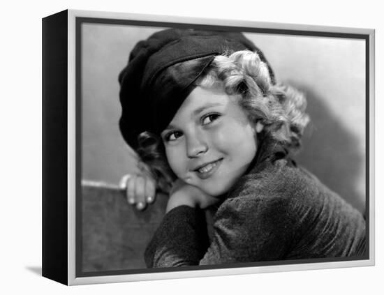 Dimples, Shirley Temple, 1936-null-Framed Stretched Canvas