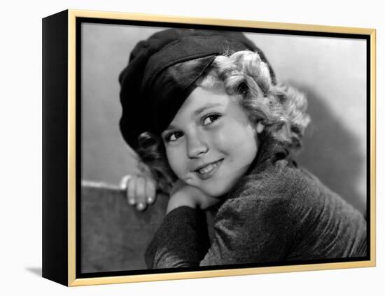 Dimples, Shirley Temple, 1936-null-Framed Stretched Canvas