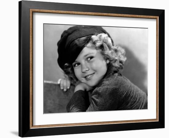 Dimples, Shirley Temple, 1936-null-Framed Photo