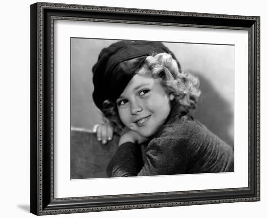 Dimples, Shirley Temple, 1936-null-Framed Photo