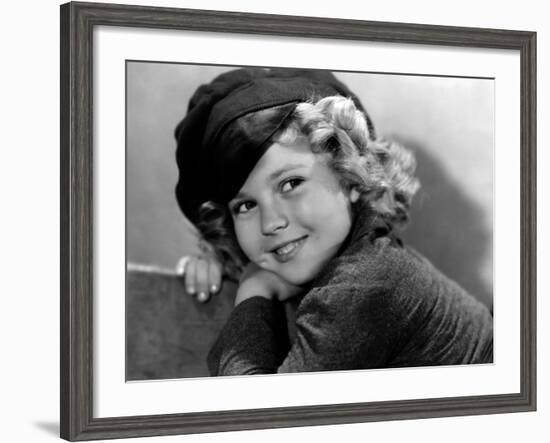 Dimples, Shirley Temple, 1936-null-Framed Photo