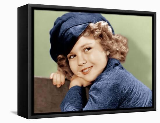 Dimples, Shirley Temple, 1936-null-Framed Stretched Canvas