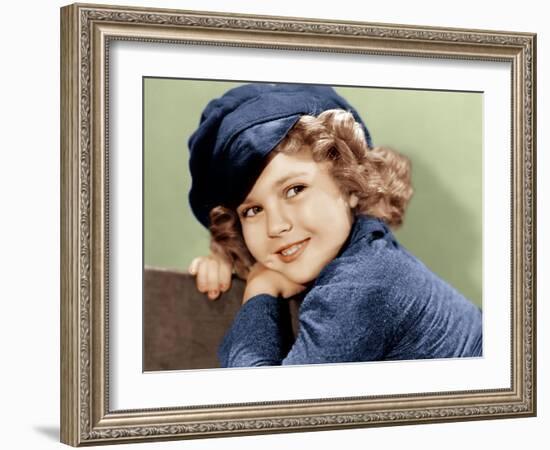 Dimples, Shirley Temple, 1936-null-Framed Photo