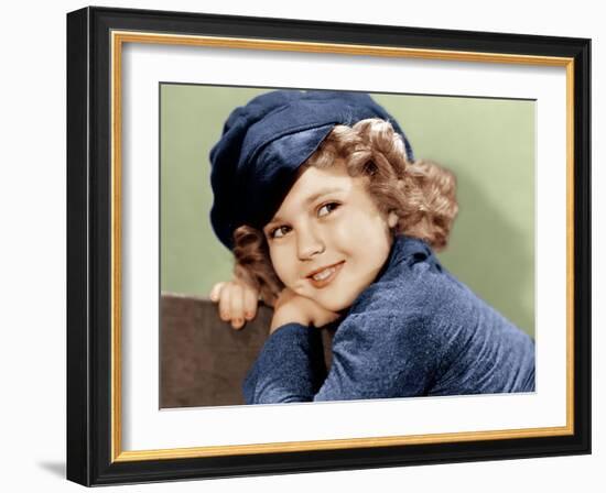 Dimples, Shirley Temple, 1936-null-Framed Photo