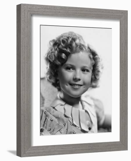 Dimples, Shirley Temple, 1936-null-Framed Photo