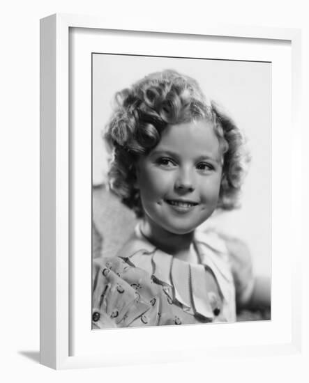 Dimples, Shirley Temple, 1936-null-Framed Photo